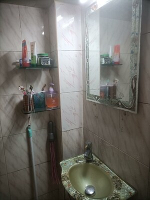 Bathroom in 1 BHK Apartment at Yogi Hills, Mulund West – for Sale
