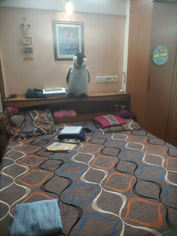 Master Bedroom in 1 BHK Apartment at Yogi Hills, Mulund West – for Sale