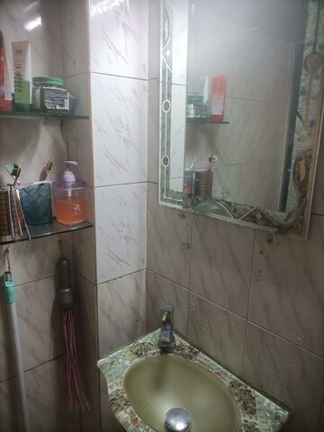 Bathroom in 1 BHK Apartment at Yogi Hills, Mulund West – for Sale
