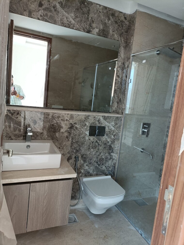 Bathroom, central-park-cerise-suites 2 Bedroom 1210 Sq.Ft. Apartment In Sohna Sector 33 Gurgaon 8853231