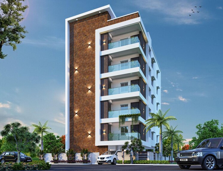 Exterior View, seethammadhara 3 Bedroom 2700 Sq.Ft. Apartment In Seethammadhara Vizag 8853257