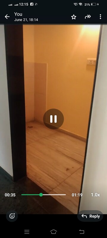 Room in 1 BHK Apartment at Hiranandani Estate Silverlink, Ghodbunder Road – for Rent
