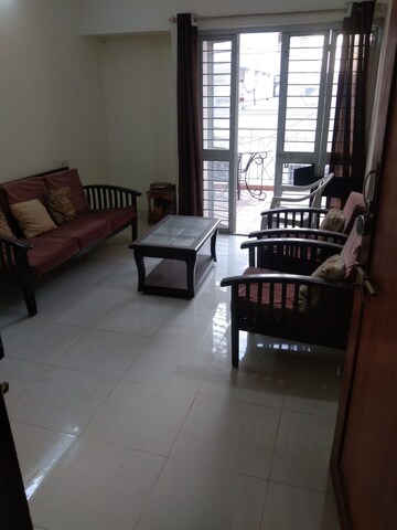 Living Room in 2 BHK Apartment at Woodland Avenue, Kothrud – for Sale