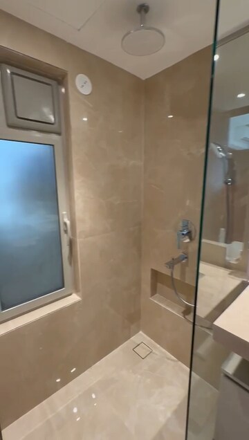 Bathroom in 2 BHK Apartment at Hiranandani Highland, Powai – for Rent