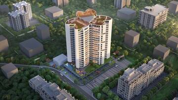 4 BHK Apartment – Exterior View View at Krishna Fairmont, Wakad - for Sale