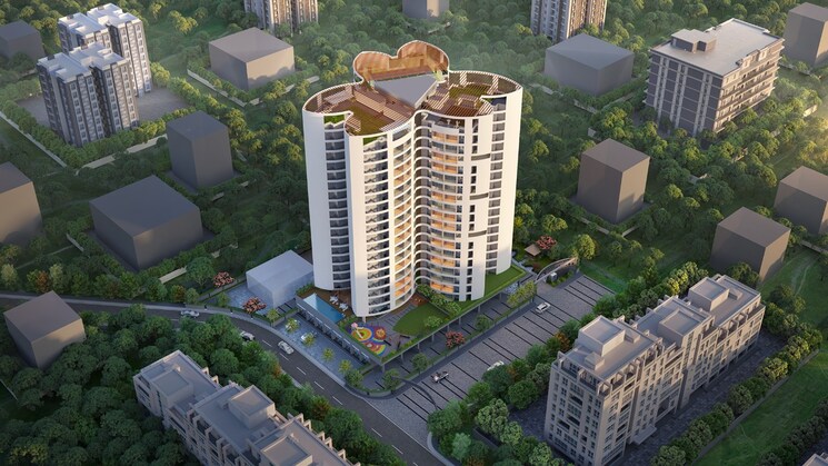 Exterior View, krishna-fairmont 4 Bedroom 1197 Sq.Ft. Apartment In Wakad Pune 8853536