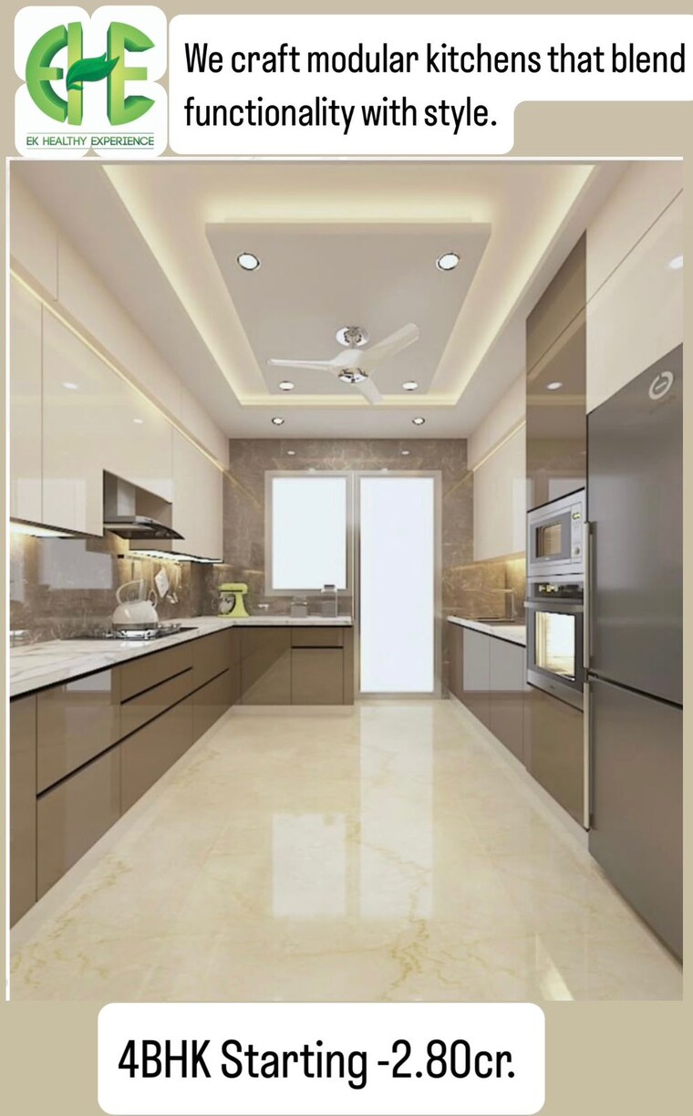 Kitchen, ss-cendana 2 Bedroom 1450 Sq.Ft. Apartment In Sector 83 Gurgaon 8853461