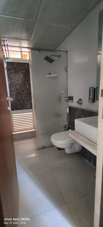 Bathroom in 2 BHK Apartment at Dosti Group Imperia, Manpada – for Rent