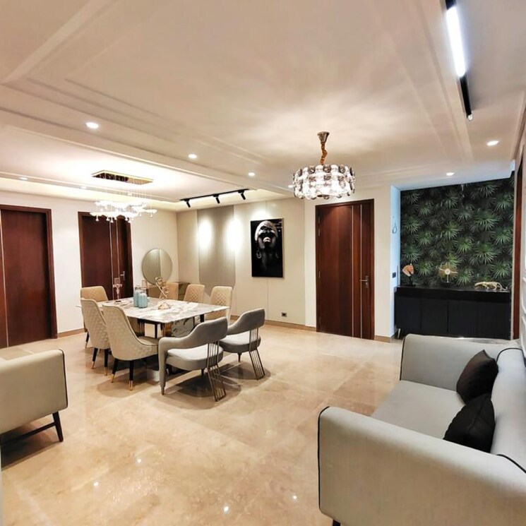 Living Room, s-s-southend 4 Bedroom 360 Sq.Yd. Builder Floor In Sector 49 Gurgaon 8853486