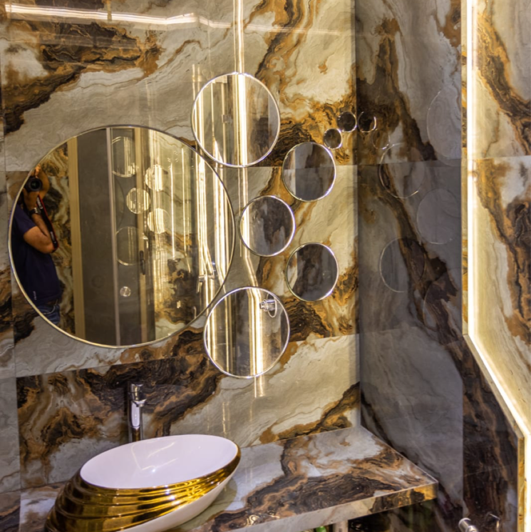 Living Room, sheth-auris-serenity-tower-2 2 Bedroom 807 Sq.Ft. Apartment In Kanch Pada Mumbai 8853516