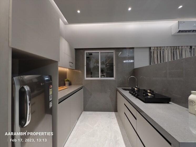 Kitchen, veena-synergy 1 Bedroom 424 Sq.Ft. Apartment In Andheri East Mumbai 8853521