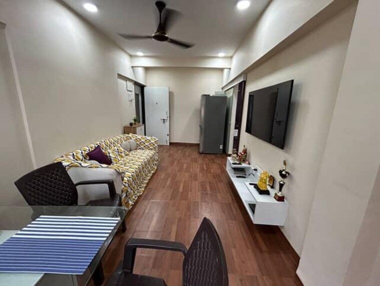 Living Room, om-suryodaya-chs 2 Bedroom 680 Sq.Ft. Apartment In Dahisar East Mumbai 8853549