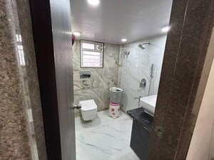 Attached Bathroom in 2 BHK Apartment at Om Suryodaya CHS, Dahisar East – for Sale