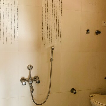 Bathroom in 3 BHK Builder Floor at Rukmini Chaya Apartment, Karave – for Rent
