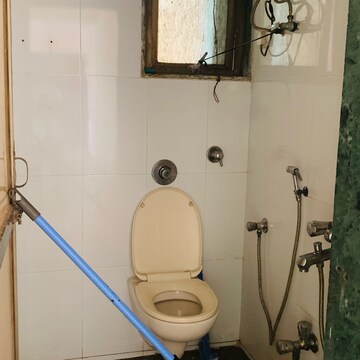 Bathroom in 3 BHK Builder Floor at Rukmini Chaya Apartment, Karave – for Rent