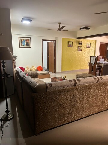 Living Room in 4 BHK Apartment at Tata 88 East, Alipore – for Sale