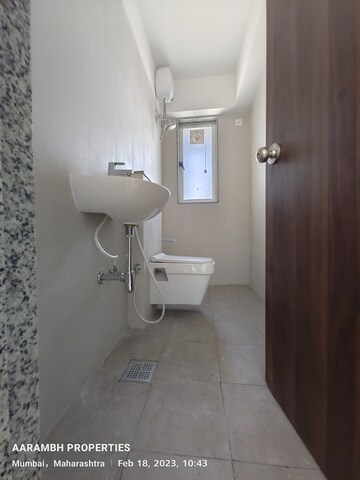 Bathroom in 1 BHK Apartment at Naman Premier, Andheri East – for Sale