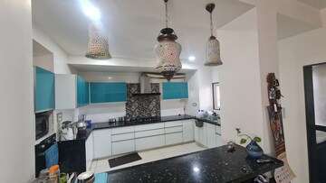 Kitchen in 6 BHK Apartment at Makarba – for Rent