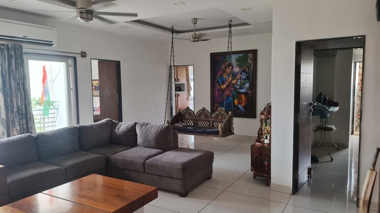 Living Room, makarba 6 Bedroom 3600 Sq.Ft. Apartment In Makarba Ahmedabad 8853647