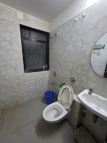 Bathroom in 6 BHK Apartment at Makarba – for Rent