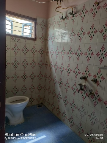 Bathroom in 1 BHK Builder Floor at Nagavara – for Rent