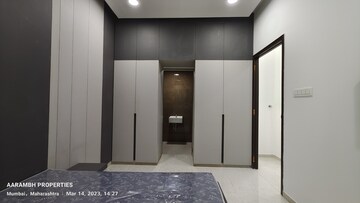 Master Bedroom in 1 BHK Apartment at AIM Garden, Jogeshwari East – for Sale