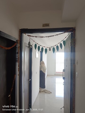 Building Lobby in 3.5 BHK Apartment at Rishita Manhattan, Gomti Nagar – for Rent