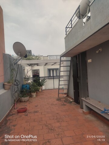 Terrace in 1 RK Independent House at Kammanahalli – for Rent