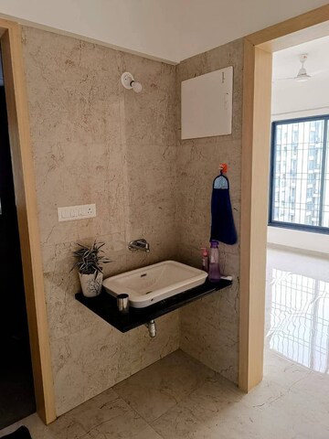 Bathroom in 2 BHK Apartment at Rama Metro Life, Tathawade – for Rent