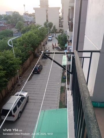Balcony in 1 BHK Apartment at Omaxe GH6 EWS and LIG, Sarsawan – for Rent