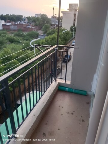 Balcony in 1 BHK Apartment at Omaxe GH6 EWS and LIG, Sarsawan – for Rent