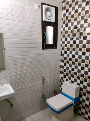 Bathroom in 2 BHK Builder Floor at Saket – for Rent