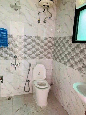 Bathroom in 2 BHK Builder Floor at Saket – for Rent
