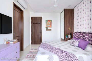 Bedroom in 3 BHK Apartment at Mulund Tulip CHS, Mulund West – for Rent