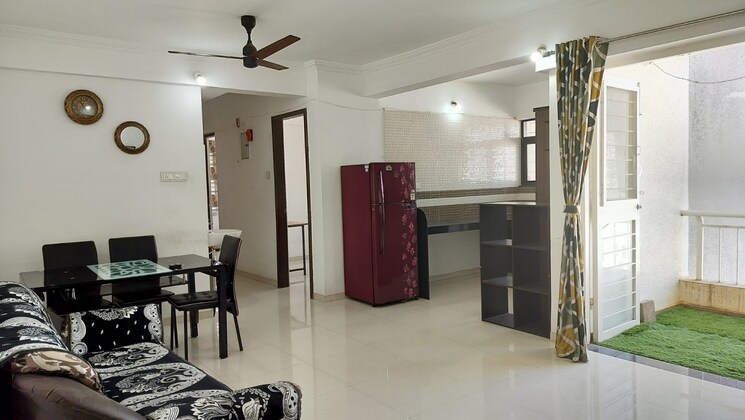 Living Room, vcc-vantage-9 3 Bedroom 1400 Sq.Ft. Apartment In Baner Pune 8853841