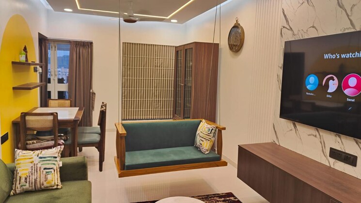 Living Room, teerth-avila 3 Bedroom 1100 Sq.Ft. Apartment In Sus Pune 8853829