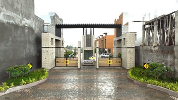 3.5 BHK Independent House – Exterior View View at Ab Bypass Road - for Sale