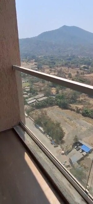 Balcony in 2 BHK Apartment at Mahavir Kalpavruksha, Ghodbunder Road – for Sale