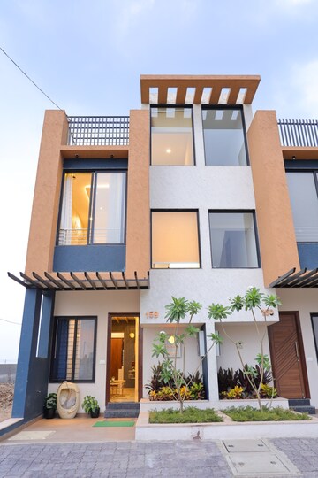 2 BHK Independent House – Exterior View View at Ab Bypass Road - for Sale