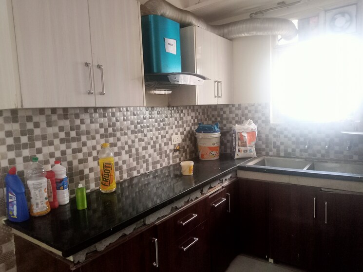 Kitchen, dhakoli 2 Bedroom 900 Sq.Ft. Builder Floor In Dhakoli Zirakpur 8853958