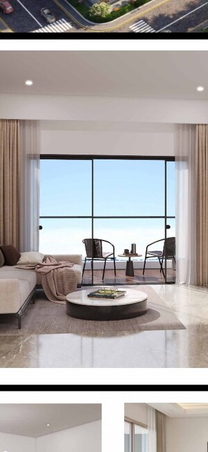 Living Room in 3.5 BHK Apartment at Dimples 73 East, Kandivali West – for Sale