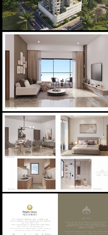 Kitchen in 2 BHK Builder Floor at Dimple Westwood, Kandivali West – for Sale