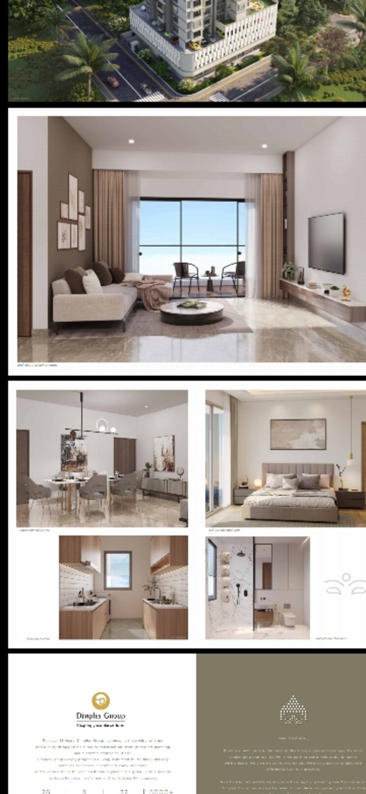 Kitchen, dimple-westwood 2 Bedroom 618 Sq.Ft. Builder Floor In Kandivali West Mumbai 8854034