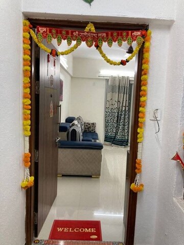 Living Room in 2 BHK Apartment at MD Brahma Towers, Wakad – for Rent