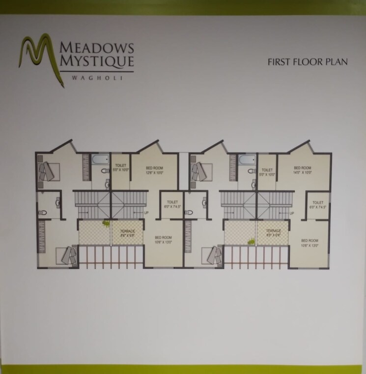 Floor Plan, meadows-mystique 3 Bedroom 2189 Sq.Ft. Villa In Wagholi Pune 8854061