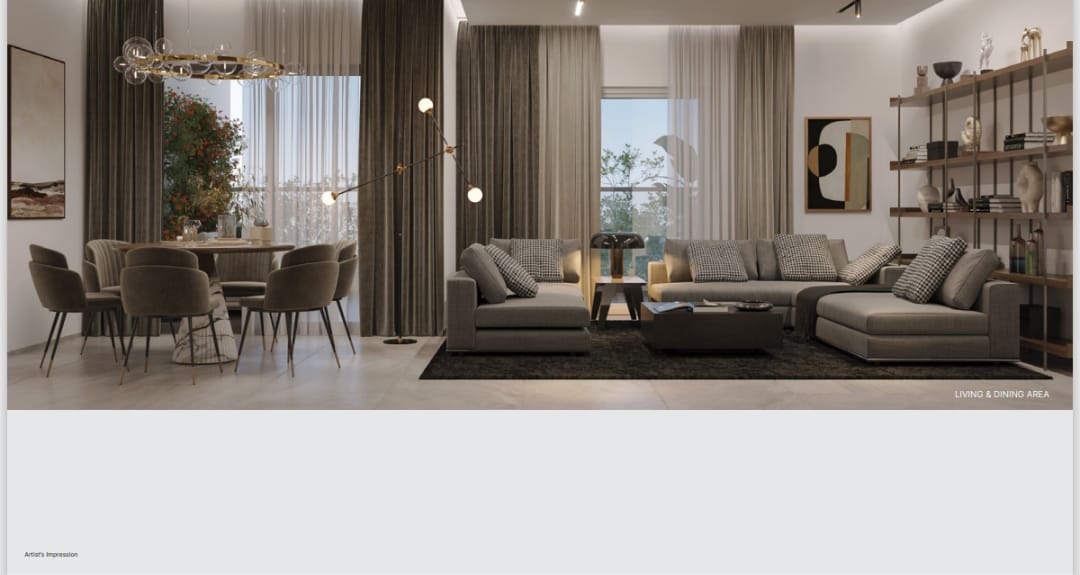 4 BHK + Servant Room 3141 Sq.Ft. Apartment in Sobha Infinia