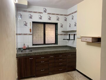 Kitchen in 1 BHK Apartment at Highland Residency CHSL, Balkum Pada – for Rent