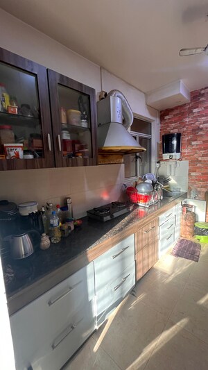 Kitchen in 3 BHK Apartment at Ideal Enclave Rajarhat New Town, Rajarhat New Town – for Sale