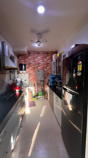 Kitchen in 3 BHK Apartment at Ideal Enclave Rajarhat New Town, Rajarhat New Town – for Sale