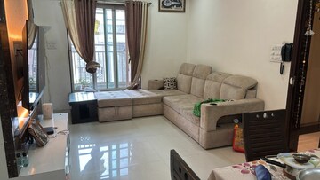 Living Room in 2 BHK Apartment at Pinnacle CHS, Mulund West – for Sale